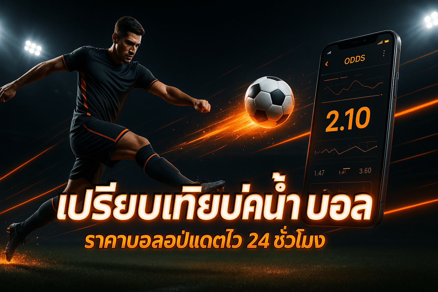 เปรียบเทียบค่าน้ำ บอล