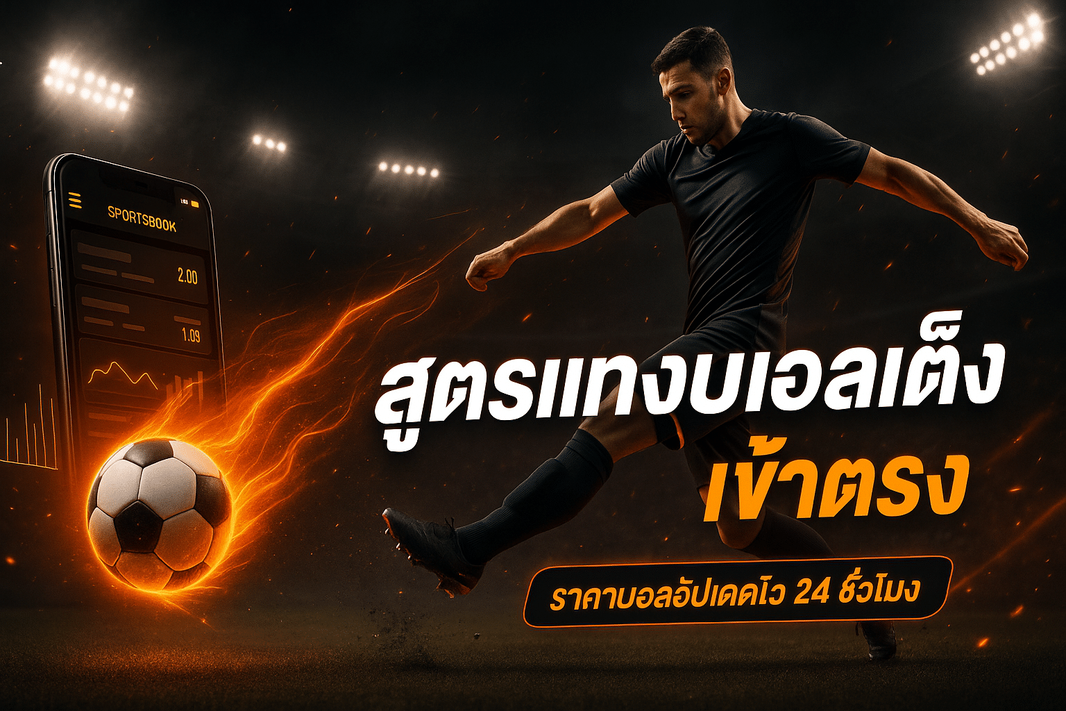 สูตรแทงบอลเต็ง เข้าตรง